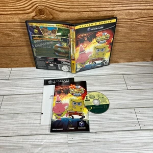 SpongeBob SquarePants Movie (Nintendo GameCube, 2004) CIB Tested Working - Picture 1 of 4