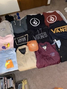 Lote de ropa de skate vintage para hombre talla grande y XL (Furgonetas, Thrasher, Volcom) - Imagen 1 de 7