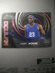 2022 Wild Card Allumination Isaiah Jackson /99 Pink Ocular No.aoc-7 - Picture 1 of 7