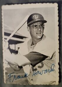 1969 Topps Deckle Inserts #16 Frank Howard - VG