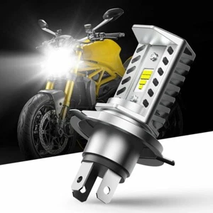 AUXITO H4 9003 LED Bulbs Hi/Low Beam Motorcycle Headlight Xenon White High Power - Picture 1 of 10