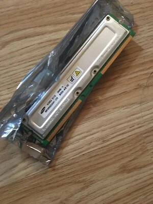 Samsung MR16R082GAN1-CK7 256MB 711-45 RAMBUS Memory RAM - Image 1 of 2
