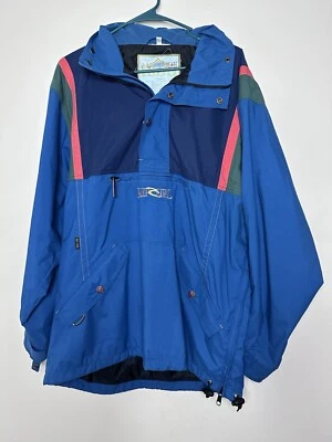 Vintage 90s RIP CURL High Altitude Snap Ski Jacket Delfy 1000 RARE - Image 1 of 4
