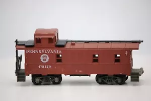 HO 1:87 Gauge Scale ROCO Pennsylvania Railroad 478120 Cupla Caboose Brown White - Picture 1 of 5