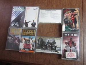 Cassettes Old School Hip Hop lot of 8,3 sealed +5 HYPE BOYZ,FORCE M.D.'S++#AT36 - Picture 1 of 3