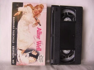 Barbara Fairchild Alive & Well In Branson MO 80's VHS Tape Concert Tony Orlando - Picture 1 of 3