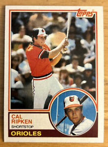 1983 Topps Cal Ripken, Jr. Baseball Card #163 Orioles HOF Shortstop EXMT O/C