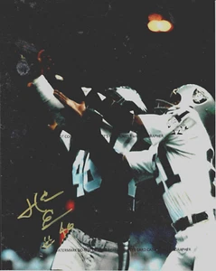 HERM EDWARDS FIRMADO AUTOGRAFIADO 8x10 - Philadelphia Eagles - Chiefs - Nueva York Jets - Imagen 1 de 1
