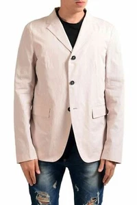 Abrigo deportivo Blazer de tres botones rosa claro para hombre Jil Sander EE. UU. 40 IT 50 - Imagen 1 de 5