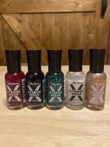 Sally Hansen Xtreme Wear Nail Color Polish Lot (Set of 5) 579 629 366 159 129 - Picture 1 of 1