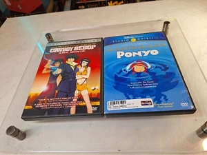 Ponyo Disney Presents Studio Ghibli + Cowboy Bebop DVDs - Picture 1 of 3