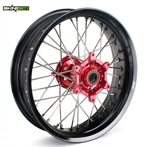 For Honda 17"X4.25" CNC Rear Wheel CRF250R CRF450R 13-25 CRF450RX CRF250RX 19-25 - Picture 1 of 9