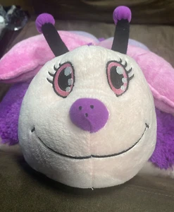 Pillow Pets "Fluttery Butterfly" Purple Pink Plush 2011 Pee Wees 18"NWT - Picture 1 of 10
