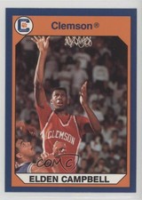1990 Collegiate Collection Clemson Tigers Elden Campbell #17 Rookie RC