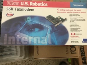 3COM US ROBOTICS 56K FAXMODEM MODEL 5687 - NEW - Picture 1 of 2