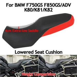 Cojín de asiento extra bajo pasajero inferior para BMW F850GS/ADV F750GS 2018-2024 - Imagen 1 de 17