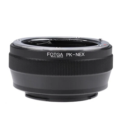 FOTGA Pentax PK K Lens to Sony E Mount Adapter Ring NEX-7 NEX-6 NEX-VG10E Camera - Image 1 of 4
