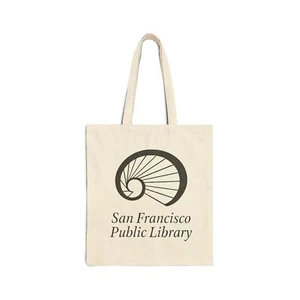 San Francisco Öffentliche Bibliothek Tragetasche Baumwolle Canvas - Bild 1 von 5