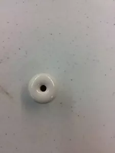 Hickory Hardware P7W English Cozy 1-1/4” White Knob (MM4) - Picture 1 of 2