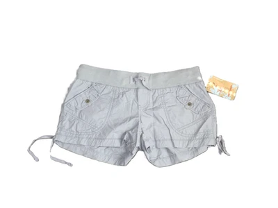 Unionbay Cargo Shorts Women's Juniors Sz 9 Drawstring Elastic Waist Y2K NWT - Image 1 of 4