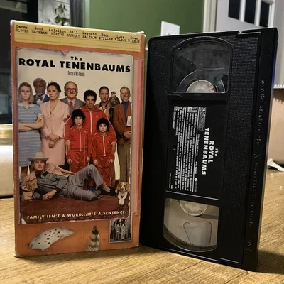 The ROYAL TENENBAUMS VHS 2001 - Owen Luke Wilson STILLER Paltrow MURRAY Hackman Foto 1 de 3