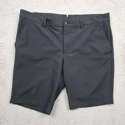 Pantalones Cortos J Lindeberg Para Hombre 38 Actual 40 Negro Eloy Golf Rendimiento Elastizados 10" Foto 1 de 4