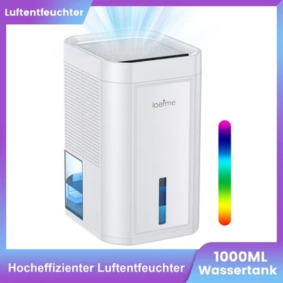 Luftentfeuchter Elektrischer Luftentfeuchter Klein Entfeuchter Leise Tragbarer - Bild 1 von 4
