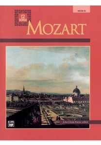 Mozart 12 Songs Piano Vocal Medium Alfred Publishing 0882844989 NEW - Picture 1 of 6