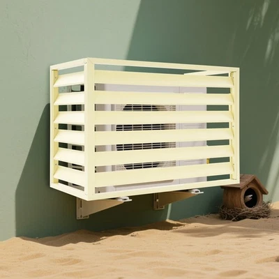 Privacy Air Conditioner Fence Cover Outdoor Window AC Units Protection Fence - Image 1 of 4