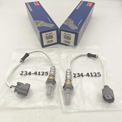 New 2Pcs DENSO 234-4125 Oxygen Sensor For 2002-2004 Honda CR-V 2.4L-L4 Foto 1 de 4