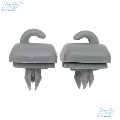 Par de clips parasol para Audi B6 B7 B8 S4 S5 A1 A4 A5 A7 Q3 Q5 TT gris 8E0857562A Foto 1 de 4