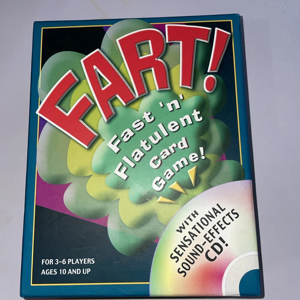 FART! The Fast 'n' Flatulent card game w/ Sound-Effects CD - Image 1 of 4