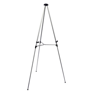 Office Depot Brand Presentation Easel, 35-1/2"-65"H, Silver - Picture 1 of 1