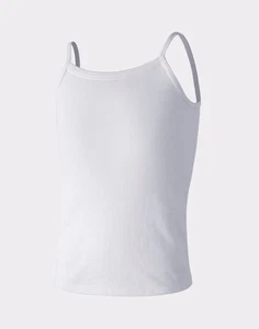 Hanes Ultimate Girls Camis 4-Pack Sleeveless Tee T-Shirt ComfortBlend EcoSmart - Picture 1 of 5