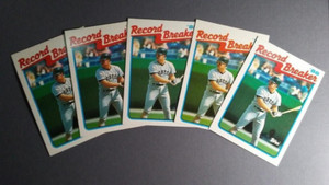 Wade Boggs - 1989 Topps #2 - Lot of 5 Cards - Baseball