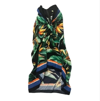 Falda floral Dolce & Gabbana envolvente de longitud media Strelitzia Foto 1 de 4