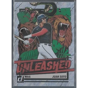 JUAN SOTO 2021 Panini Donruss Unleashed Rapture #UNL14 Nationals Yankees Padres - Imagen 1 de 2