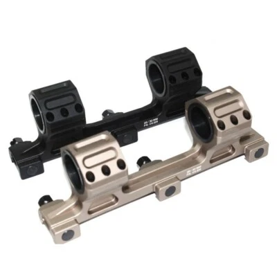 Scope Mount 25mm/30mm Dual Ring Cantilever for Picatinny Rail w/Bubble Level - Image 1 of 4