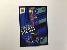 LIONEL MESSI 2018-19 TOPPS UEFA Champions League FOIL STICKER #6