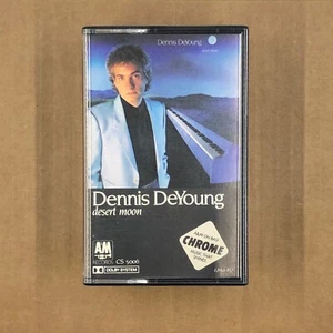 DENNIS DEYOUNG Cassette Tape DESERT MOON 1984 Rock Pop STYX Rare - Imagen 1 de 5