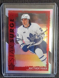 🔥🔥Matthew Knies 2023/24 Upper Deck Star Surge Red Die Cut Rookie SS-15 🔥🔥 