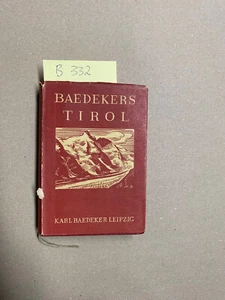 Baedeker Tirol 1938 mit Umschlag - Bild 1 von 1