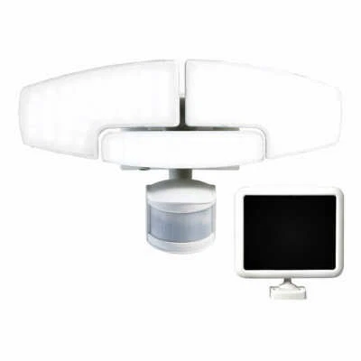 Luz de seguridad de movimiento solar Sunforce 1500 lúmenes detección 30 pies ~ NUEVA 1900548 Foto 1 de 4