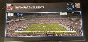 Master Pieces NFL Indianapolis Colts 1000 Pc Panoramic Puzzle New - Picture 1 of 4