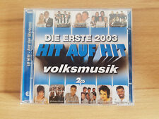 Hit auf Hit Die Erste 2003 Volksmusik 2 CDs