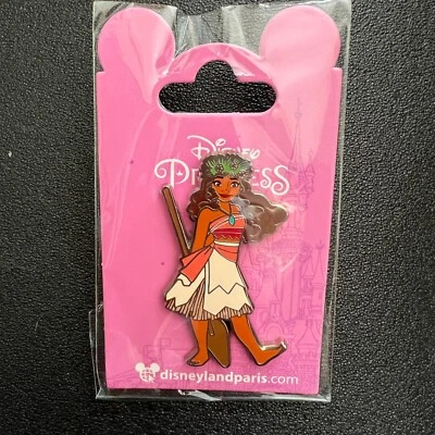 Prendedor Princesa Disneyland Paris DLP DLRP Moana Vaiana Disney Foto 1 de 3