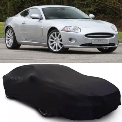 Cubierta de coche exterior satinada elástica protección impermeable para Jaguar XK 2009-2010 EE. UU. Foto 1 de 4