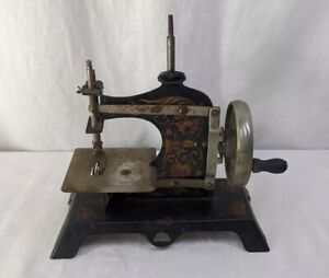 Antique Miniature German Child Toy Sewing Machine