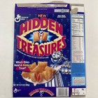 General Mills Hidden Treasures Vintage 1993 Empty Flat Cereal Box Mystery Flavor