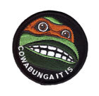 Cowabunga It Is TMNT Turtle Ninja Morale convient patch de fixation à crochet de marque VELCRO®